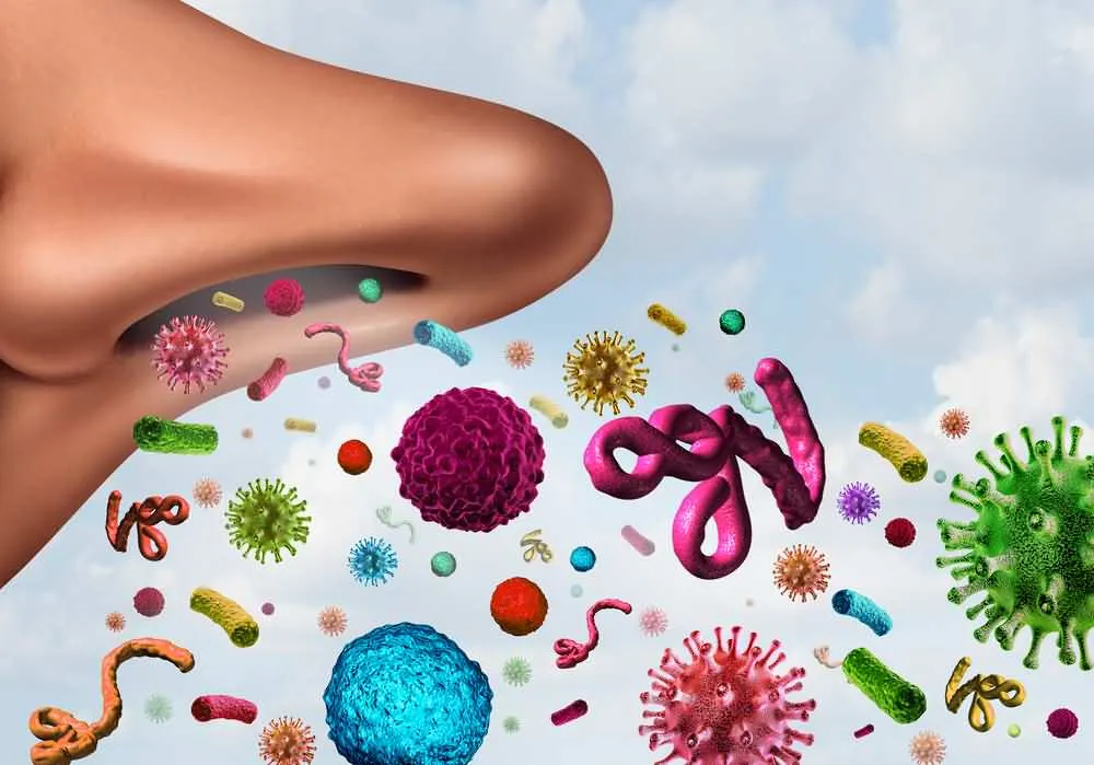 An increase in infection rate